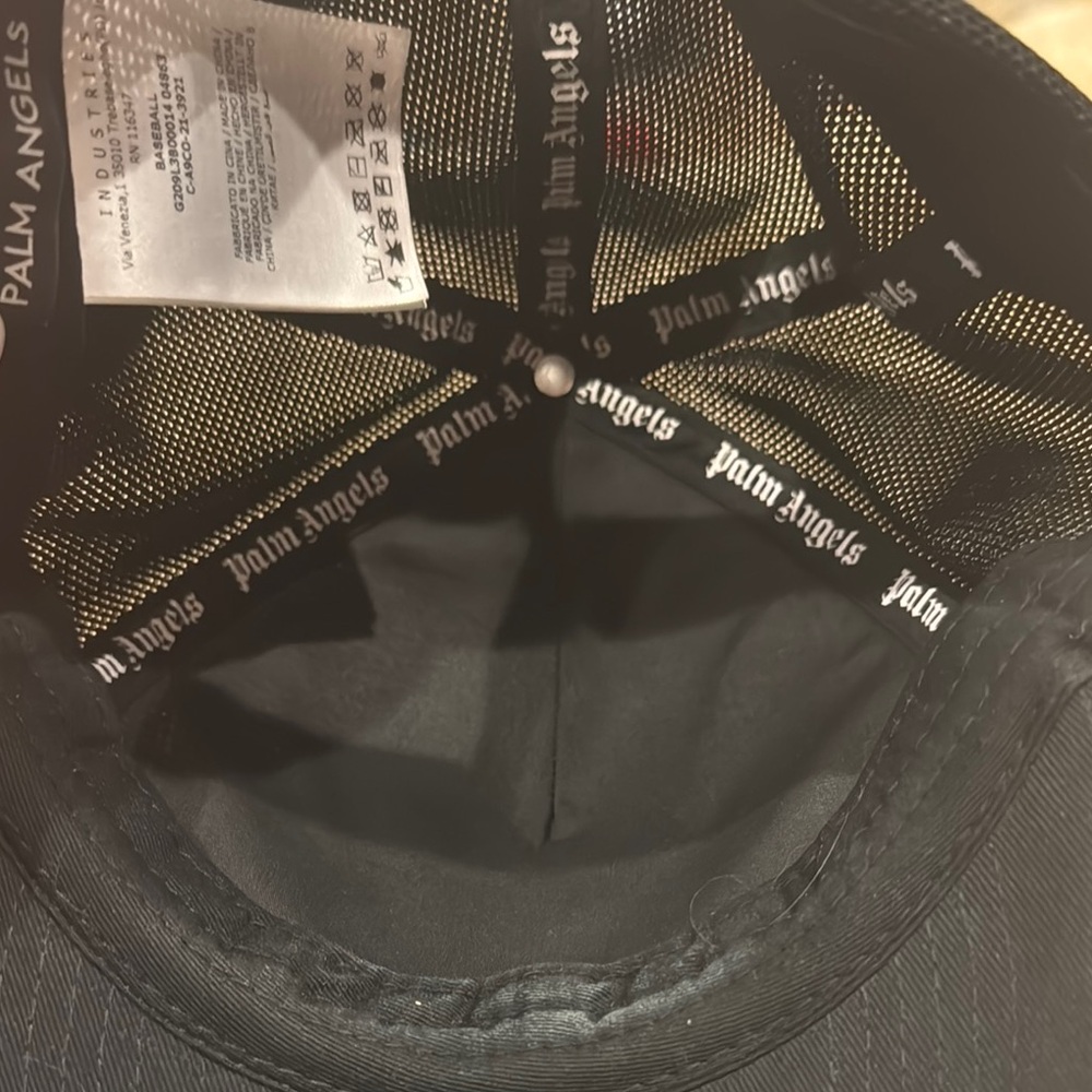 Montcler Genius Palm Angels Nylon Logo Trucker Hat - Picture 2 of 10